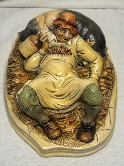 Vintage Stoneware Decorative Figure "Ecstasy"