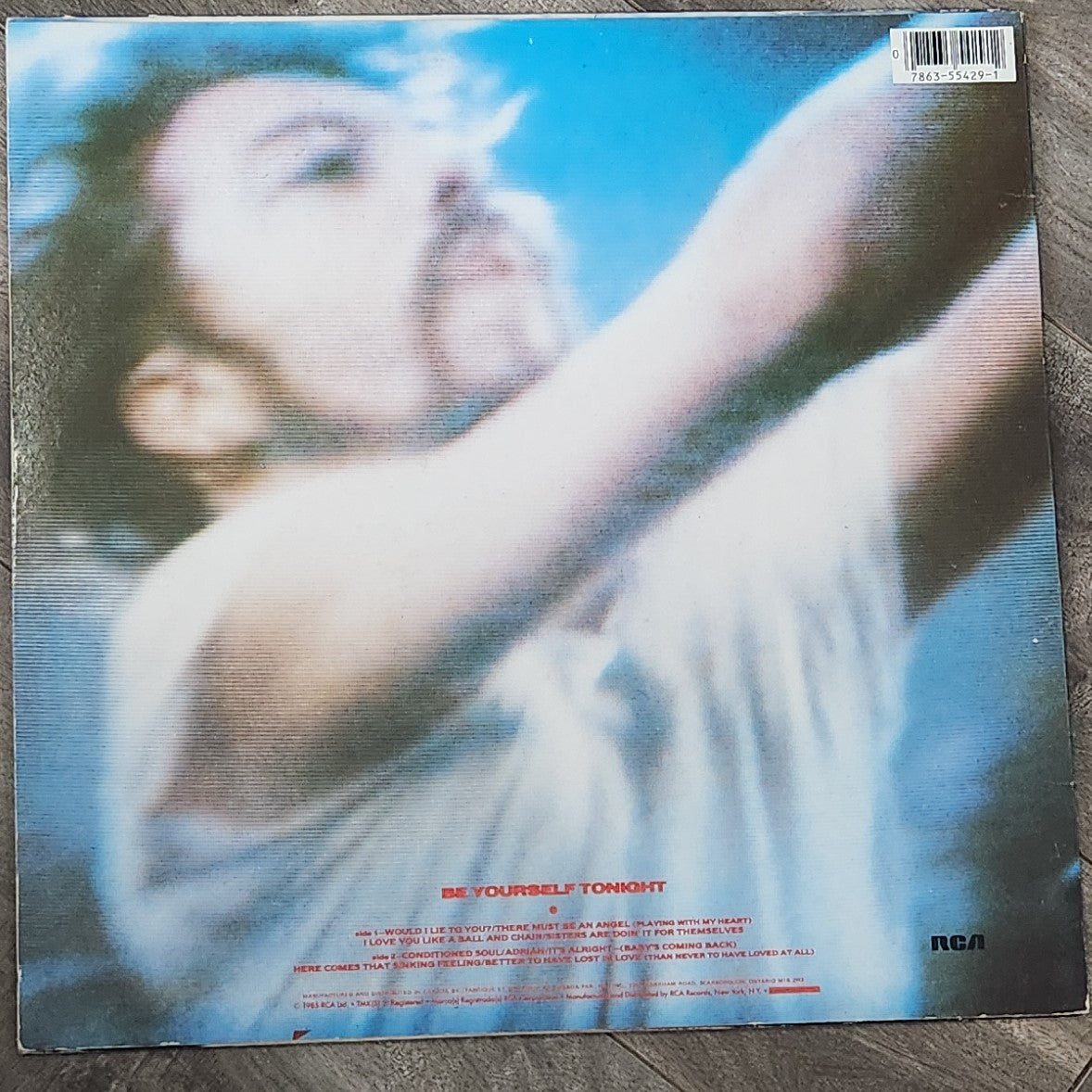 Eurythmics - Be Yourself Tonight