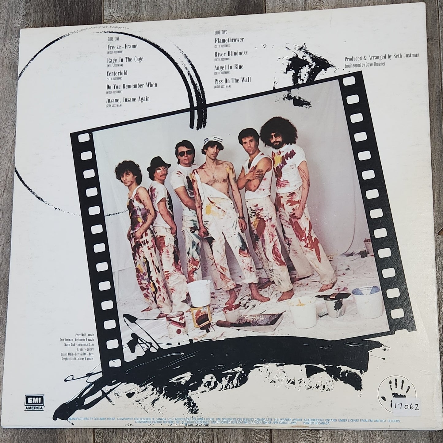 J. Geils Band - Freeze Frame