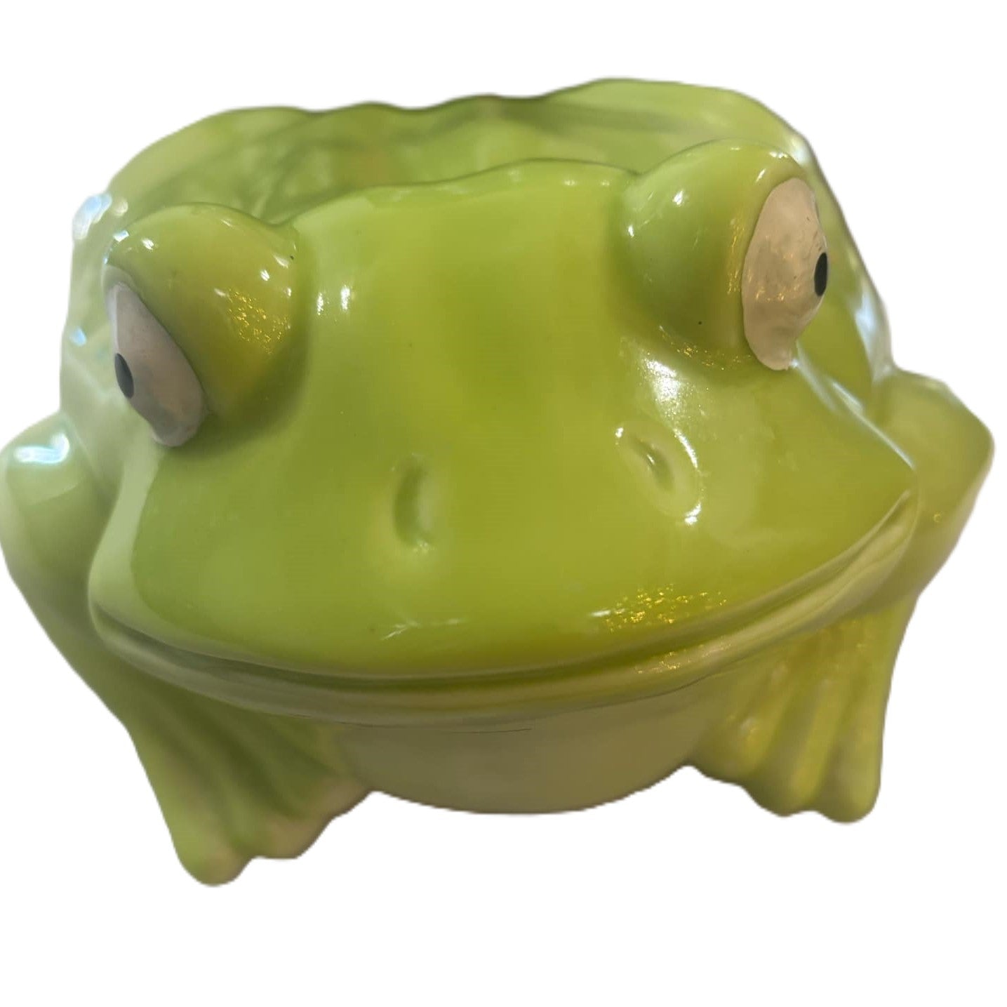 Vintage Ceramic Frog Figurine