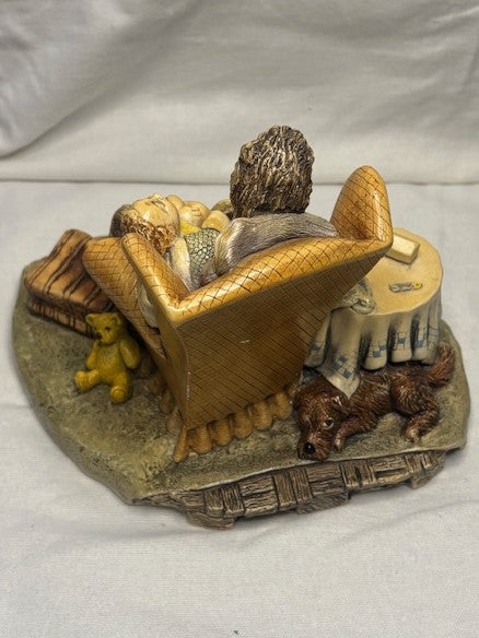 Vintage Stoneware Figure "Grandad's Darling"