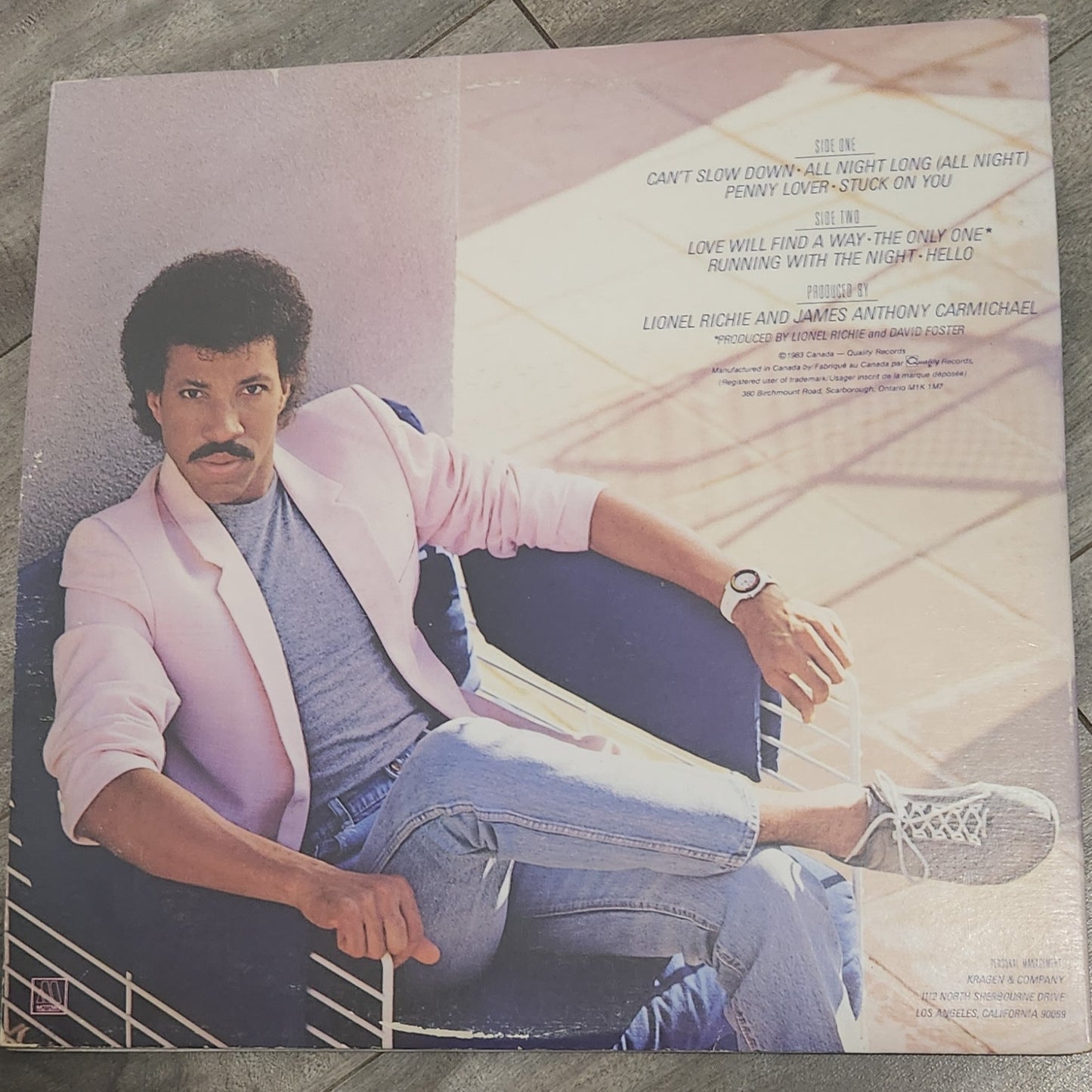 Lionel Richie - Can't Slow Down