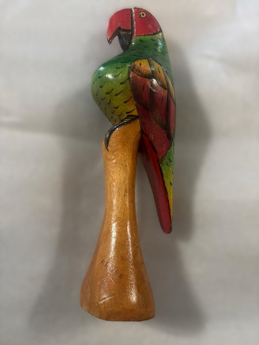 Hand-carved Parrot
