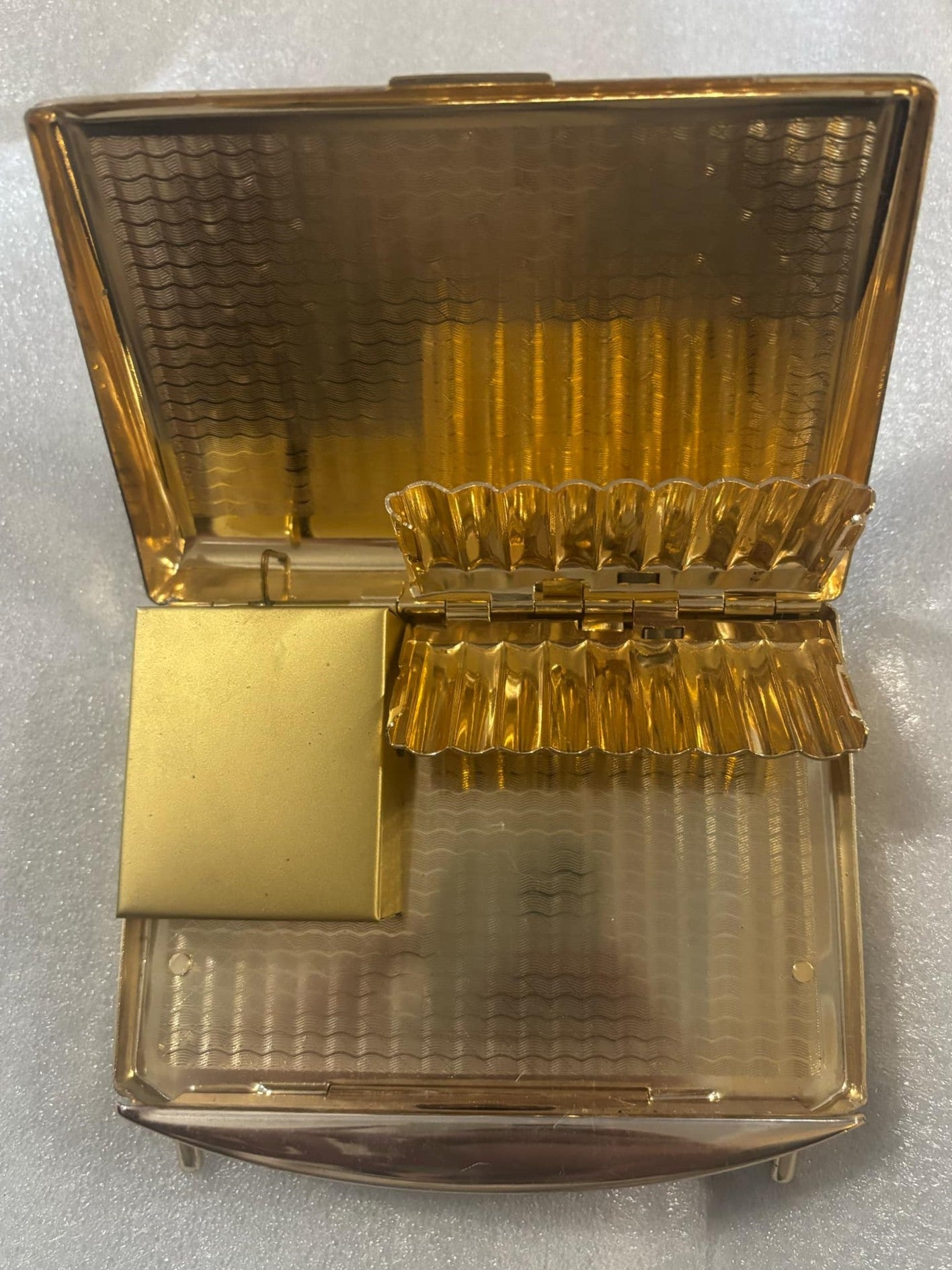 Vintage Cigarette Case with Music Box
