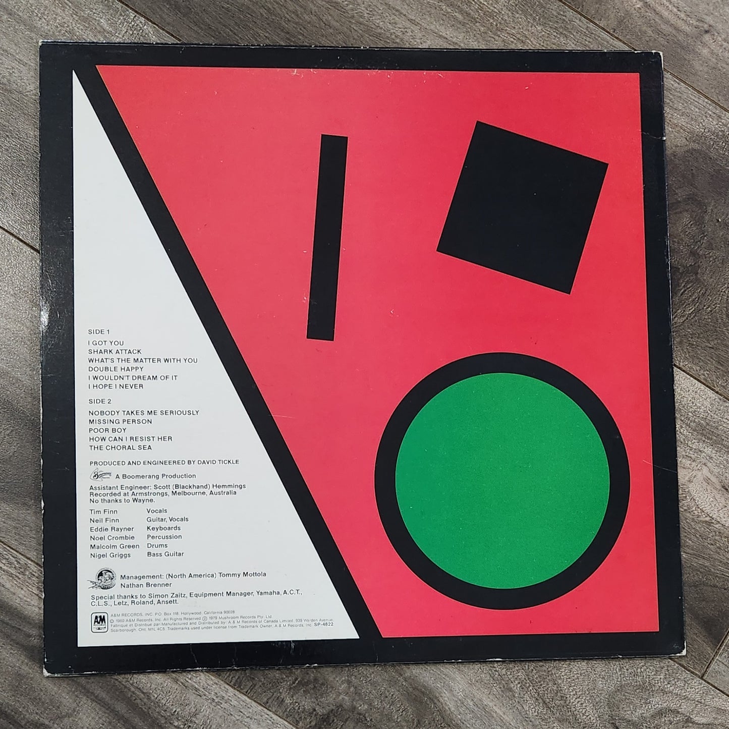 Split Enz - True Colours